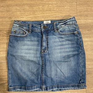 Denim skirt